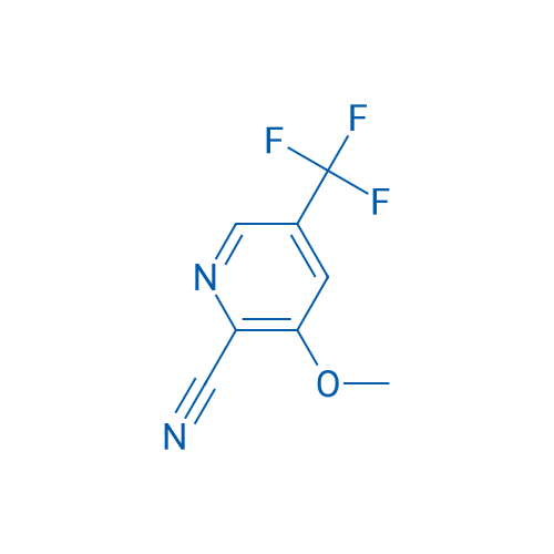 3-Methoxy-5-(trifluoromethyl)picolinonitrile 1g
