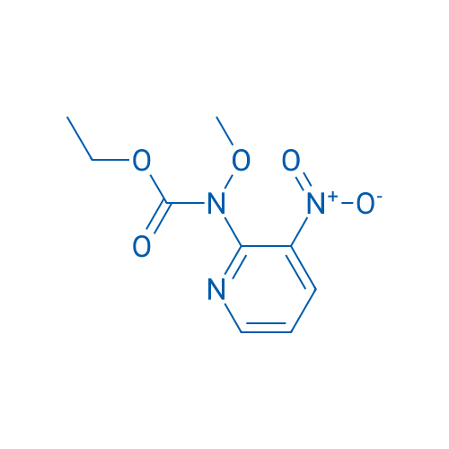 Ethyl N-methoxy-N-(3-nitropyridin-2-yl)carbamate 1g