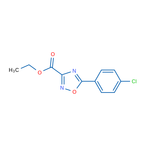 EThyl 5-(4-chlorophenyl)-[1,2,4]oxadiazole-3-carboxylate 5g