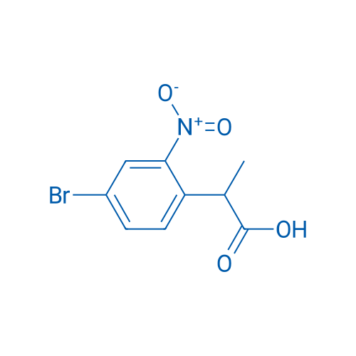 2-(4-Bromo-2-nitrophenyl)propanoic acid 250mg