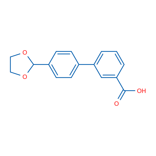 4'-(1,3-Dioxolan-2-yl)biphenyl-3-carboxylic acid 1g