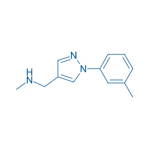 N-Methyl-1-(1-(m-tolyl)-1H-pyrazol-4-yl)methanamine 1g