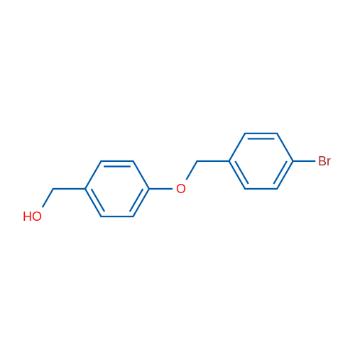 (4-((4-Bromobenzyl)oxy)phenyl)methanol 250mg