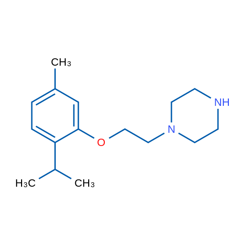 1-(2-(2-Isopropyl-5-methylphenoxy)ethyl)piperazine 1g