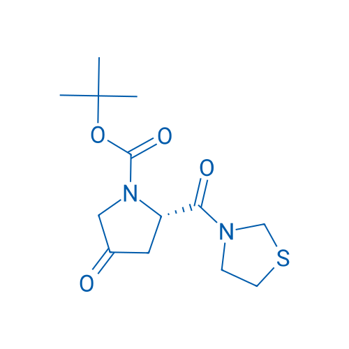 (S)-tert-Butyl 4-oxo-2-(thiazolidine-3-carbonyl)pyrrolidine-1-carboxylate 100g