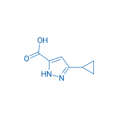 3-Cyclopropyl-1H-pyrazole-5-carboxylic acid 10g