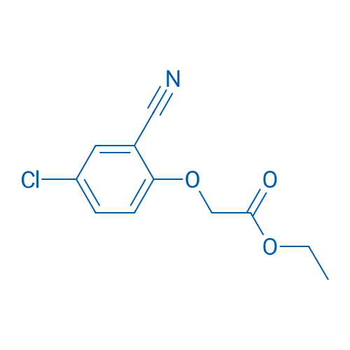Ethyl 2-(4-chloro-2-cyanophenoxy)acetate 250mg