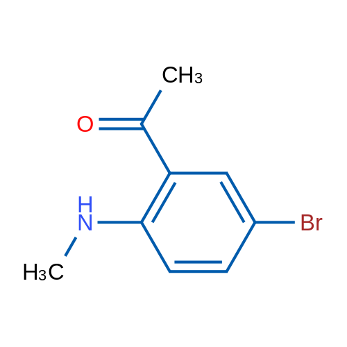 1-[5-Bromo-2-(methylamino)phenyl]ethanone 1g