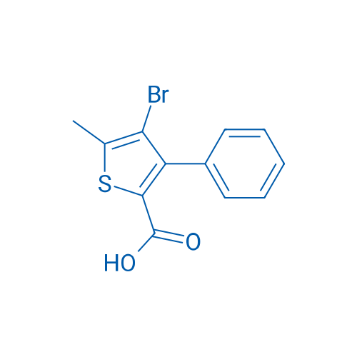 4-Bromo-5-methyl-3-phenylthiophene-2-carboxylic acid 1g