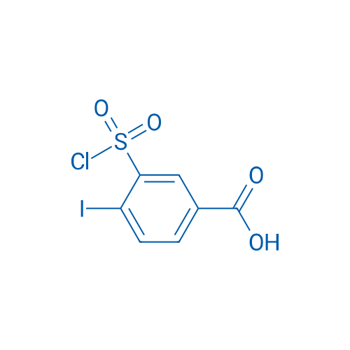 3-(Chlorosulfonyl)-4-iodobenzoic acid 1g