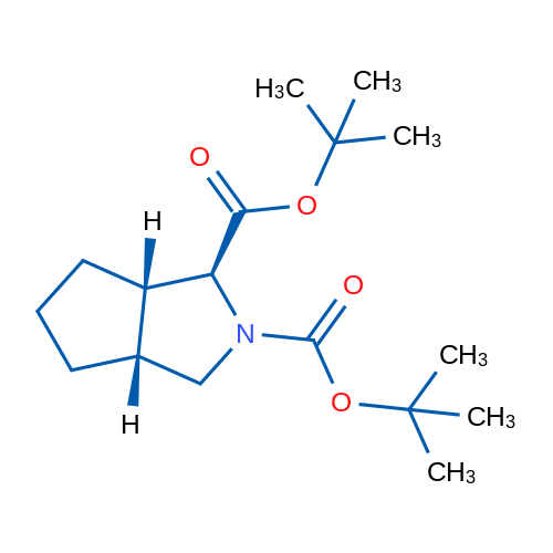 (1S,3aR,6aS)-Di-tert-butyl hexahydrocyclopenta[c]pyrrole-1,2(1H)-dicarboxylate 1g