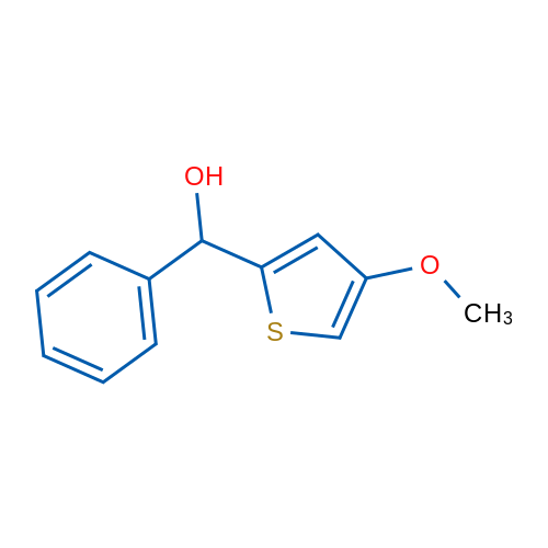 (4-Methoxythiophen-2-yl)(phenyl)methanol 1g