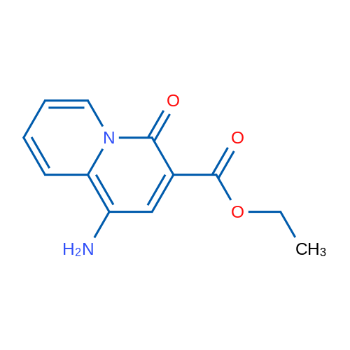 Ethyl 1-amino-4-oxo-4H-quinolizine-3-carboxylate 1g