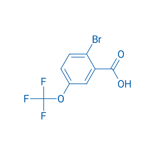 2-Bromo-5-(trifluoromethoxy)benzoic acid 1g