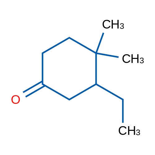 3-Ethyl-4,4-dimethylcyclohexan-1-one 1g