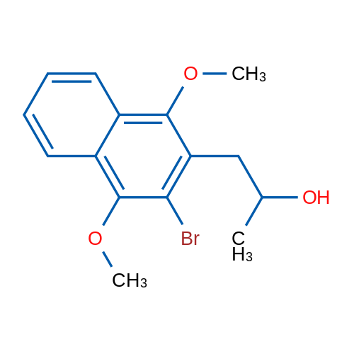 1-(3-Bromo-1,4-dimethoxynaphthalen-2-yl)propan-2-ol 1g