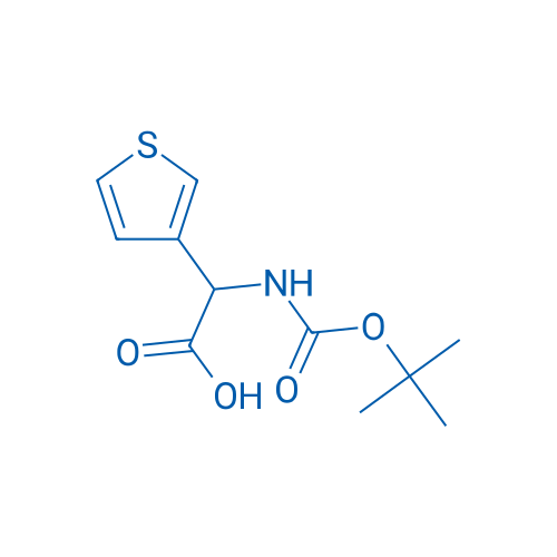 2-(Boc-amino)-2-(3-thiophenyl)acetic Acid 250mg