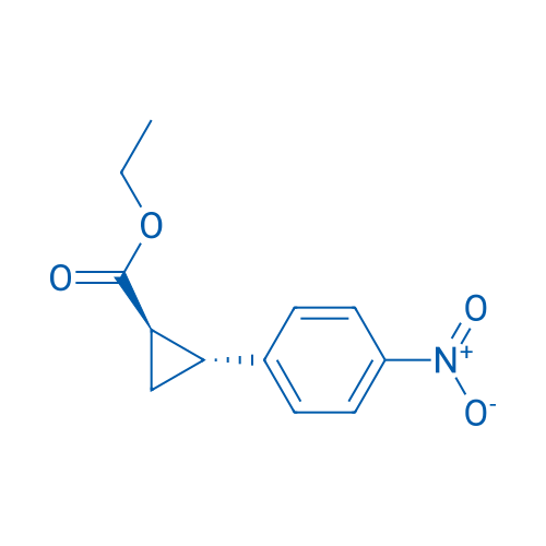 Ethyl (1R,2R)-2-(4-nitrophenyl)cyclopropane-1-carboxylate 1g