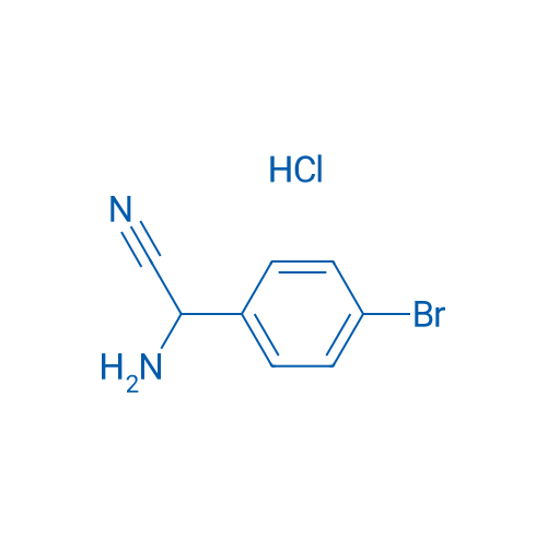 2-Amino-2-(4-bromophenyl)acetonitrile hydrochloride 250mg