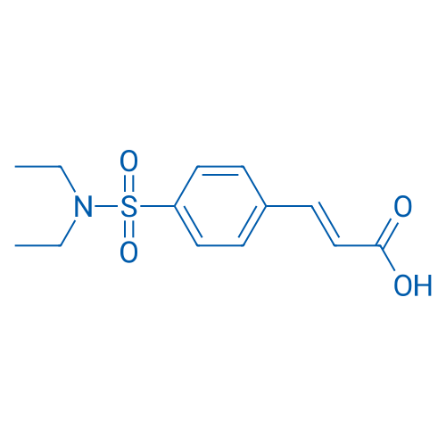 3-[4-(Diethylsulfamoyl)phenyl]prop-2-enoic acid 5g