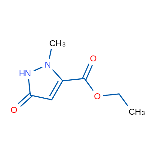 Ethyl 2-methyl-5-oxo-2,5-dihydro-1H-pyrazole-3-carboxylate 5g