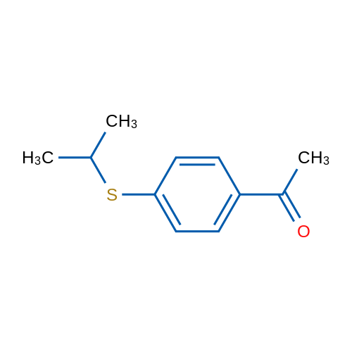 1-(4-(Isopropylthio)phenyl)ethan-1-one 1g