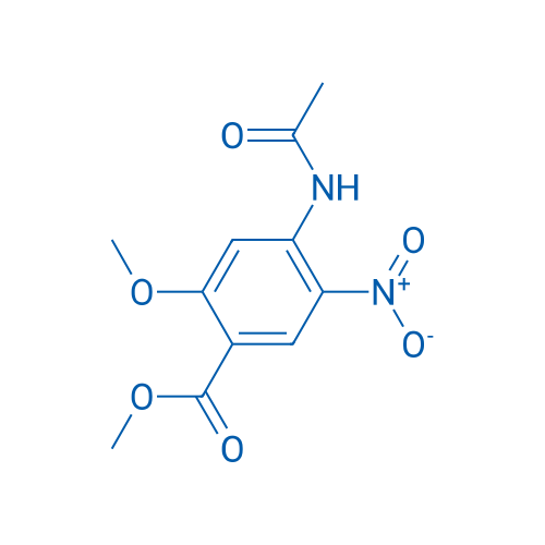 Methyl 4-acetamido-2-methoxy-5-nitrobenzoate 1g