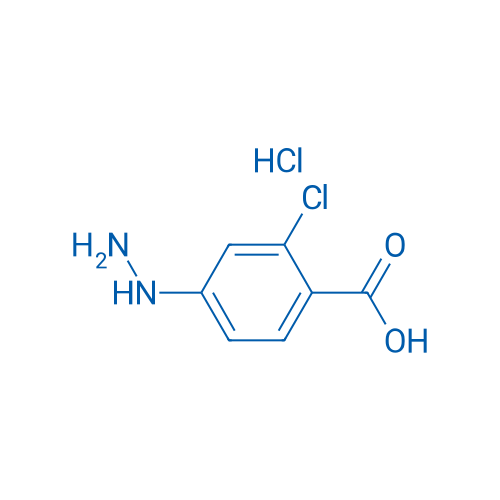 2-Chloro-4-hydrazinylbenzoic acid hydrochloride 5g
