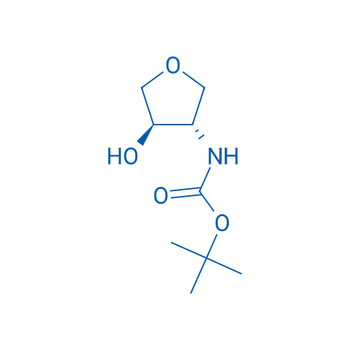 tert-Butyl ((3S,4R)-4-hydroxytetrahydrofuran-3-yl)carbamate 25g