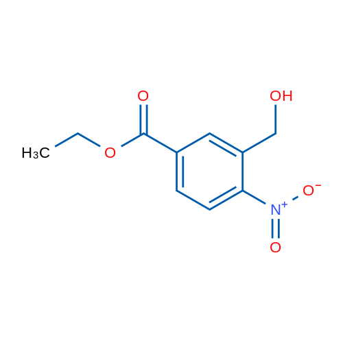 Ethyl 3-(hydroxymethyl)-4-nitrobenzoate 1g