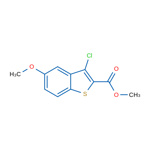 Methyl 3-chloro-5-methoxybenzo[b]thiophene-2-carboxylate 5g