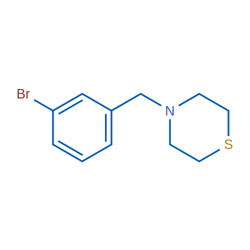 4-(3-Bromobenzyl)thiomorpholine 1g