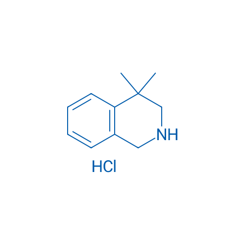 4,4-Dimethyl-1,2,3,4-tetrahydroisoquinoline hydrochloride 250mg