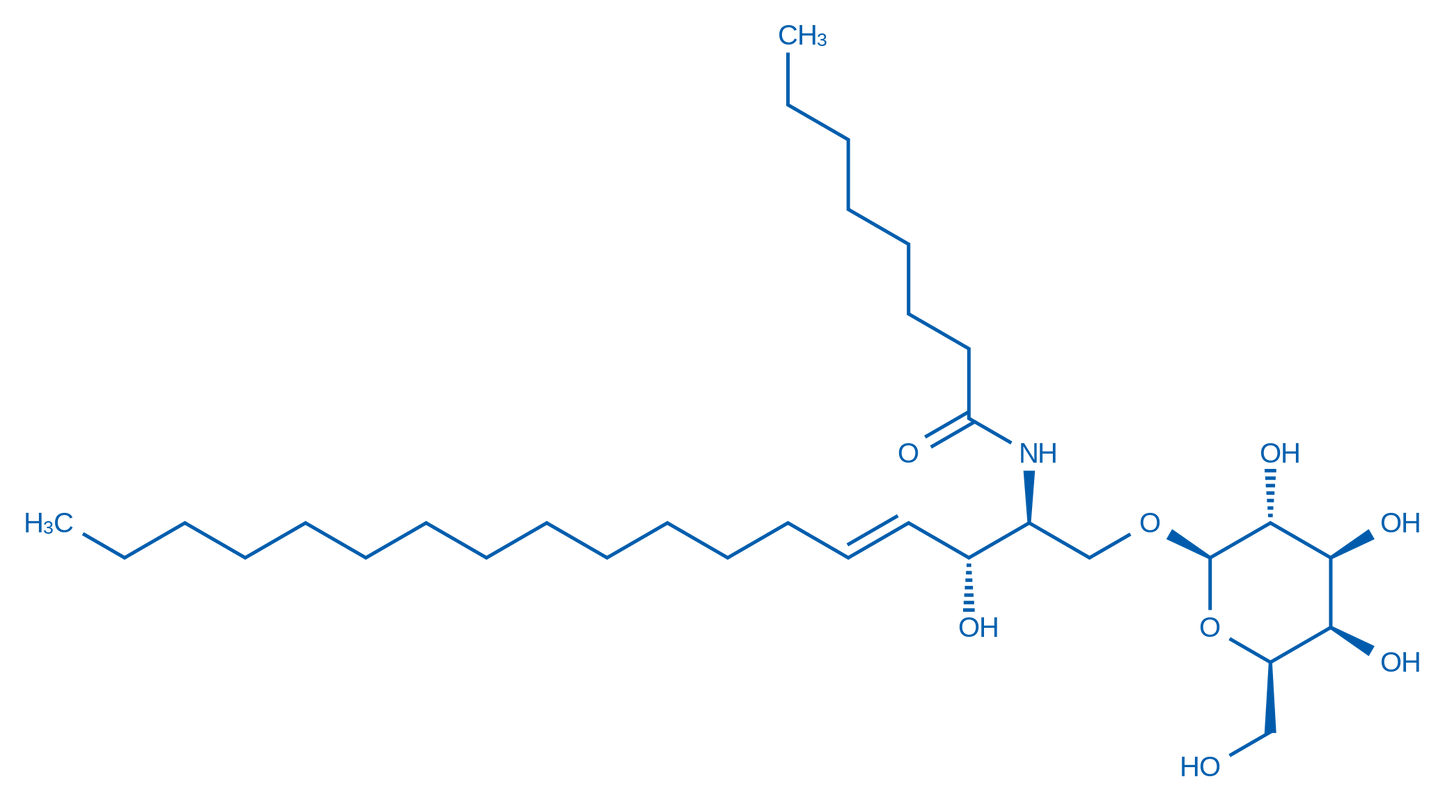 C8 Galactosyl(β) Ceramide (d18:1/8:0) 5mg