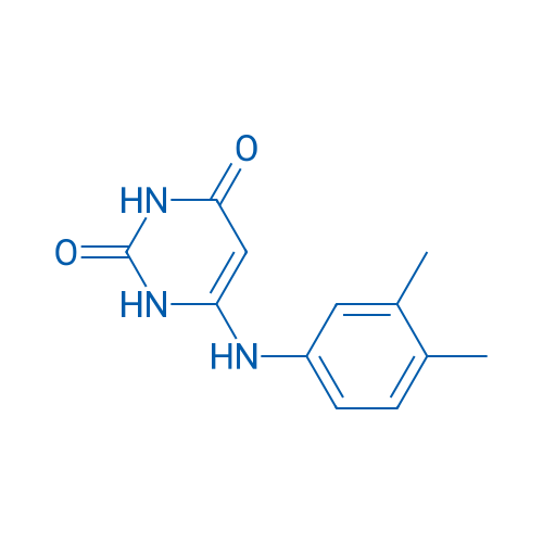 6-((3,4-Dimethylphenyl)amino)pyrimidine-2,4(1H,3H)-dione 100mg