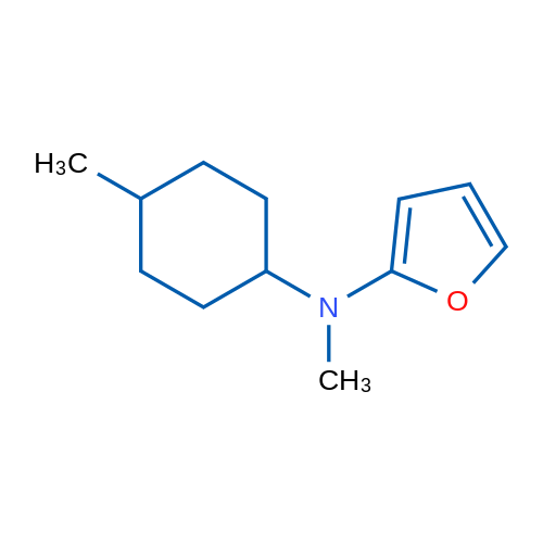 N-Methyl-N-(4-methylcyclohexyl)furan-2-amine 1g