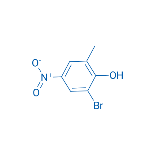 2-Bromo-6-methyl-4-nitrophenol 250mg
