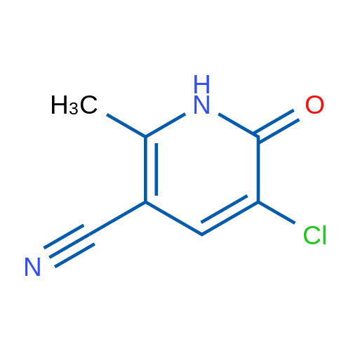 5-Chloro-2-methyl-6-oxo-1,6-dihydropyridine-3-carbonitrile 1g