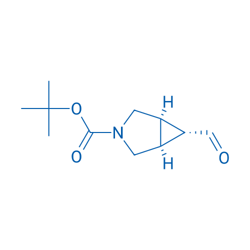 rel-(1R,5S,6r)-tert-Butyl 6-formyl-3-azabicyclo[3.1.0]hexane-3-carboxylate 250mg