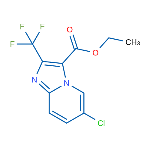 Ethyl 6-chloro-2-(trifluoromethyl)imidazo[1,2-a]pyridine-3-carboxylate 5g