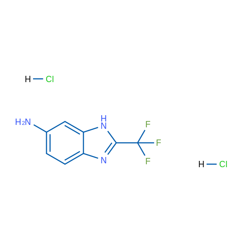 2-(Trifluoromethyl)-1H-benzo[d]imidazol-6-amine dihydrochloride 1g