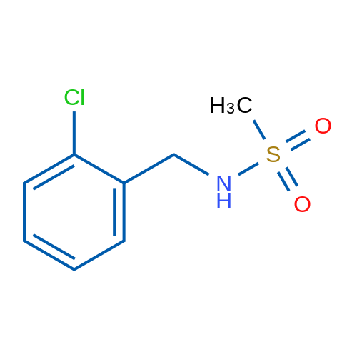 N-[(2-Chlorophenyl)methyl]methanesulfonamide 50mg