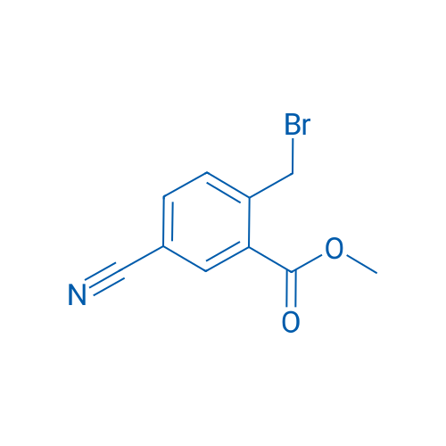 Methyl 2-(bromomethyl)-5-cyanobenzoate 100mg