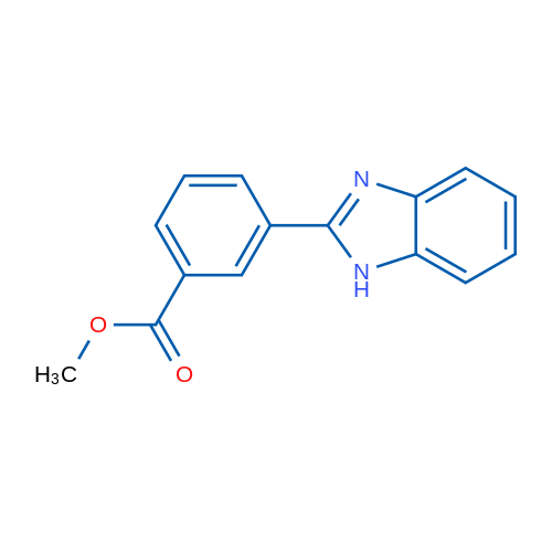 Methyl 3-(1H-benzo[d]imidazol-2-yl)benzoate 1g