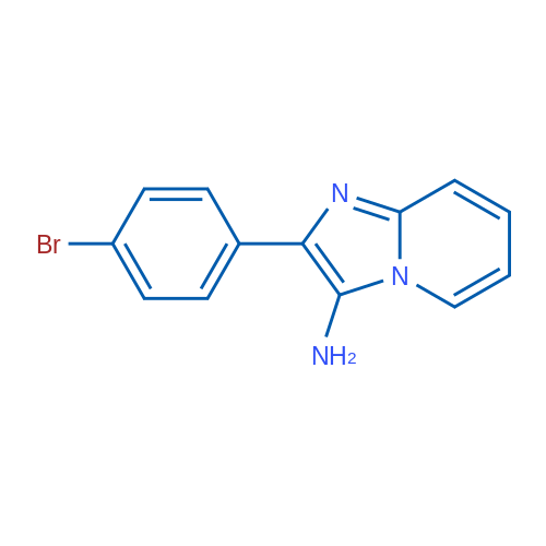 2-(4-Bromophenyl)imidazo[1,2-a]pyridin-3-amine 1g