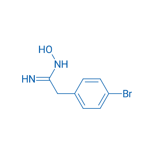 2-(4-Bromophenyl)-N-hydroxyacetimidamide 25g