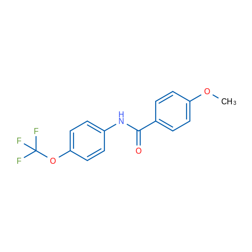 4-Methoxy-N-(4-(trifluoromethoxy)phenyl)benzamide 1g