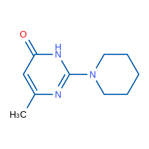 6-Methyl-2-(piperidin-1-yl)pyrimidin-4(3H)-one 5g