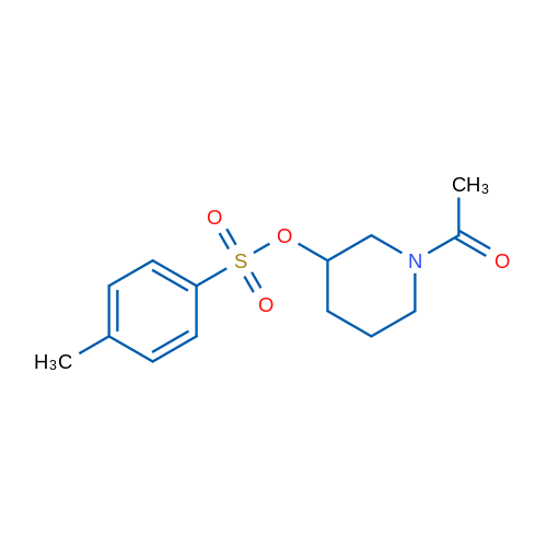 1-Acetylpiperidin-3-yl 4-methylbenzenesulfonate 1g