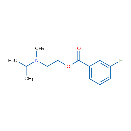 2-(Isopropyl(methyl)amino)ethyl 3-fluorobenzoate 1g